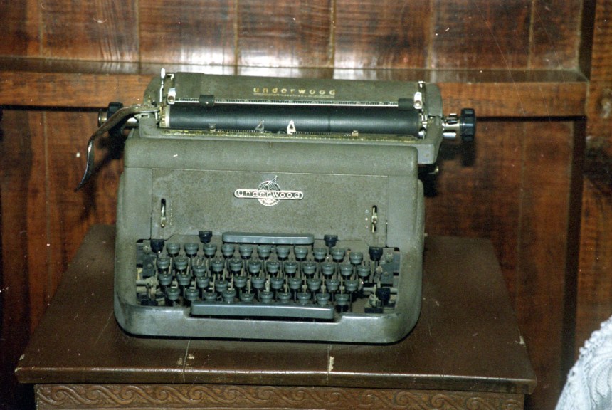 Máquina de escribir de Minerva Mirabal. Museo Hermanas Mirabal