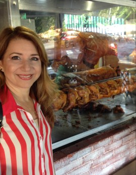 Lechonera Los Amigos, Ruta del Lechón, Cayey, Puerto Rico. Camino a Lajas.