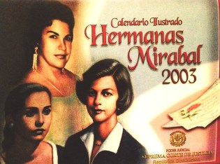 Calendario Hermanas Mirabal 2003