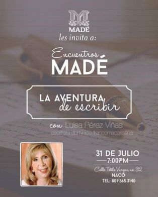 LA AVENTURA DE ESCRIBIR INVITACION