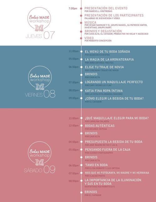 PROGRAMA WORKSHOP Madé