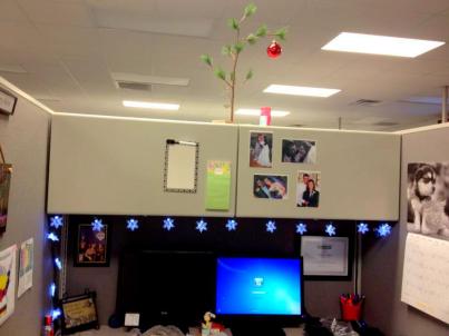 Cubiculo decorado